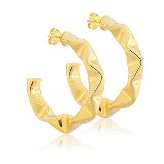 Large Wrinkled Hoops