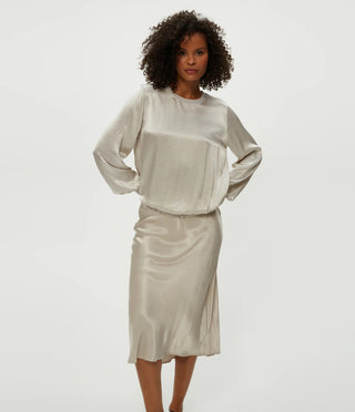 Leila Bias Cut Skirt