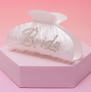 "Bride" Rhinestone Hair Clip