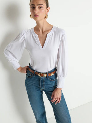 Flora Peasant Tee