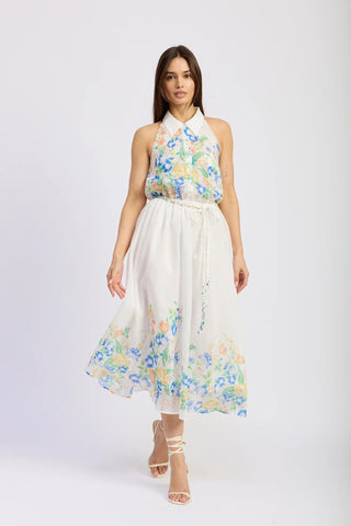 Halter Midi Dress