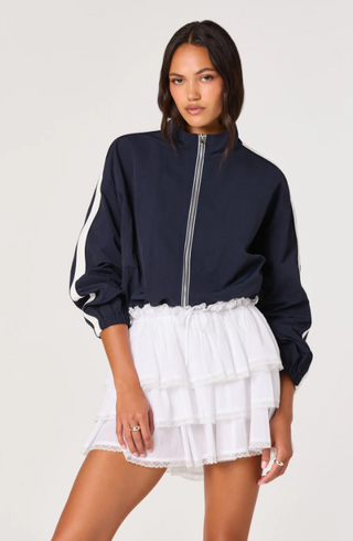 Genever Tiered Ruffle Mini Skirt