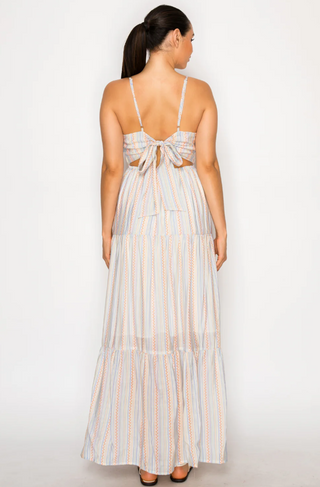 Harvest Lines Maxi Dress