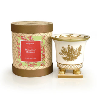 Malaysian Bamboo Petite Ceramic Candle