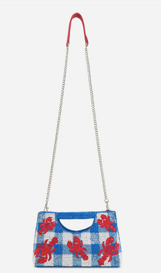 Coastal Claw Beaded Clutch