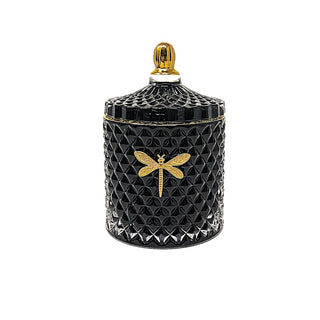 Bella Candle Black & Gold