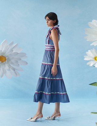Chelili Dress Blue