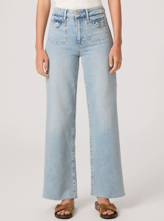 Anessa 31" W/ Welt Stitch Through Pockets + Raw Hem