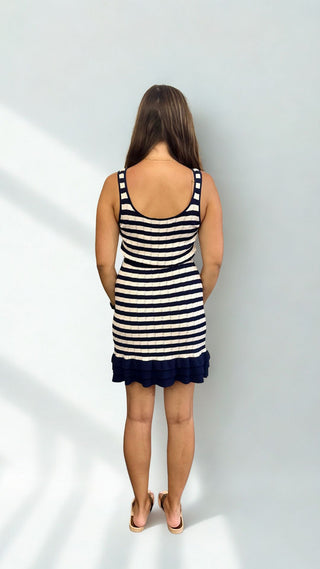 Flor Knit Mini Dress