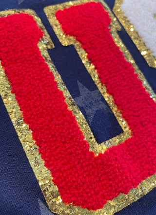 USA Sparkler Cropped Tee