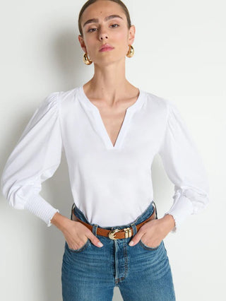 Flora Peasant Tee