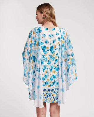 Mini Crape Dress Pocket Full Of Posies Poly Chiffon