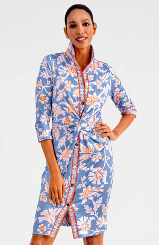 Twist & Shout Dress Periwinkle
