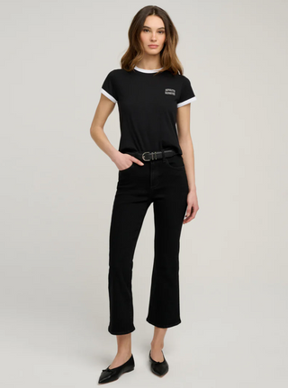 The Cropped Favorite Daughter Ringer Tee