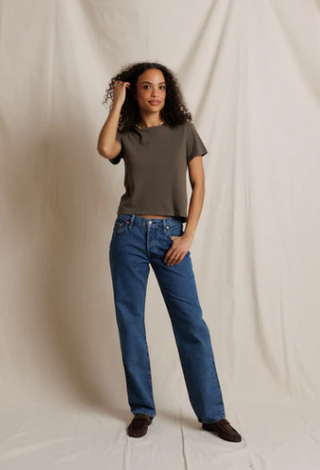 Lisa Tee-Dark Olive
