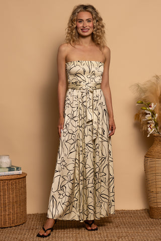 Amalfi Dress - Scripted Blooms