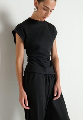 Andrea Side Shirred Top