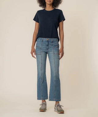 Kelsey High Rise Ankle Flare-Articulated