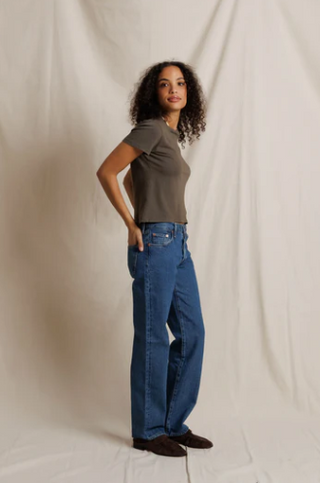 Lisa Tee-Dark Olive