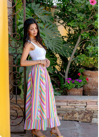 Surya Stripe Skirt